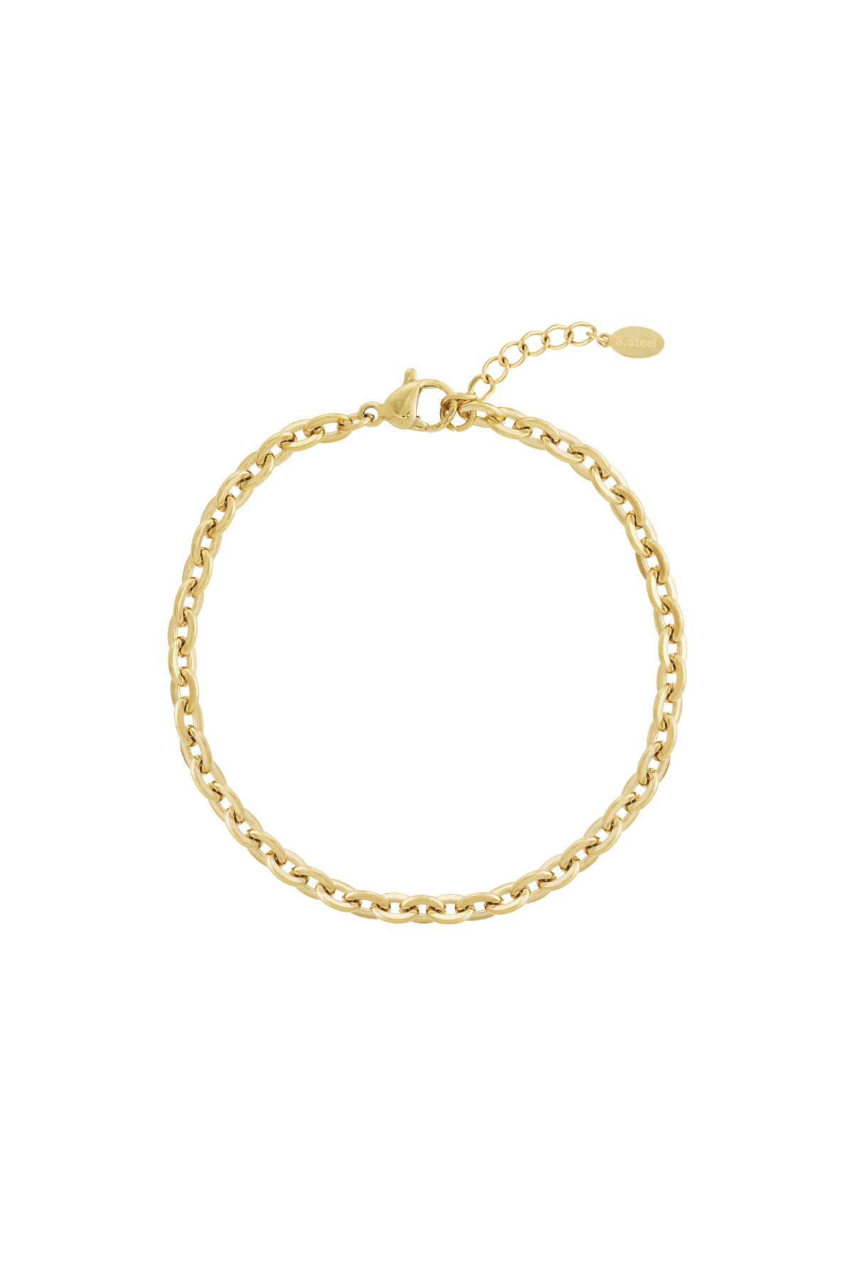 Stainless Steel Chain Bracelets Chain DIY Daily Simple Series Women's jewelry 2