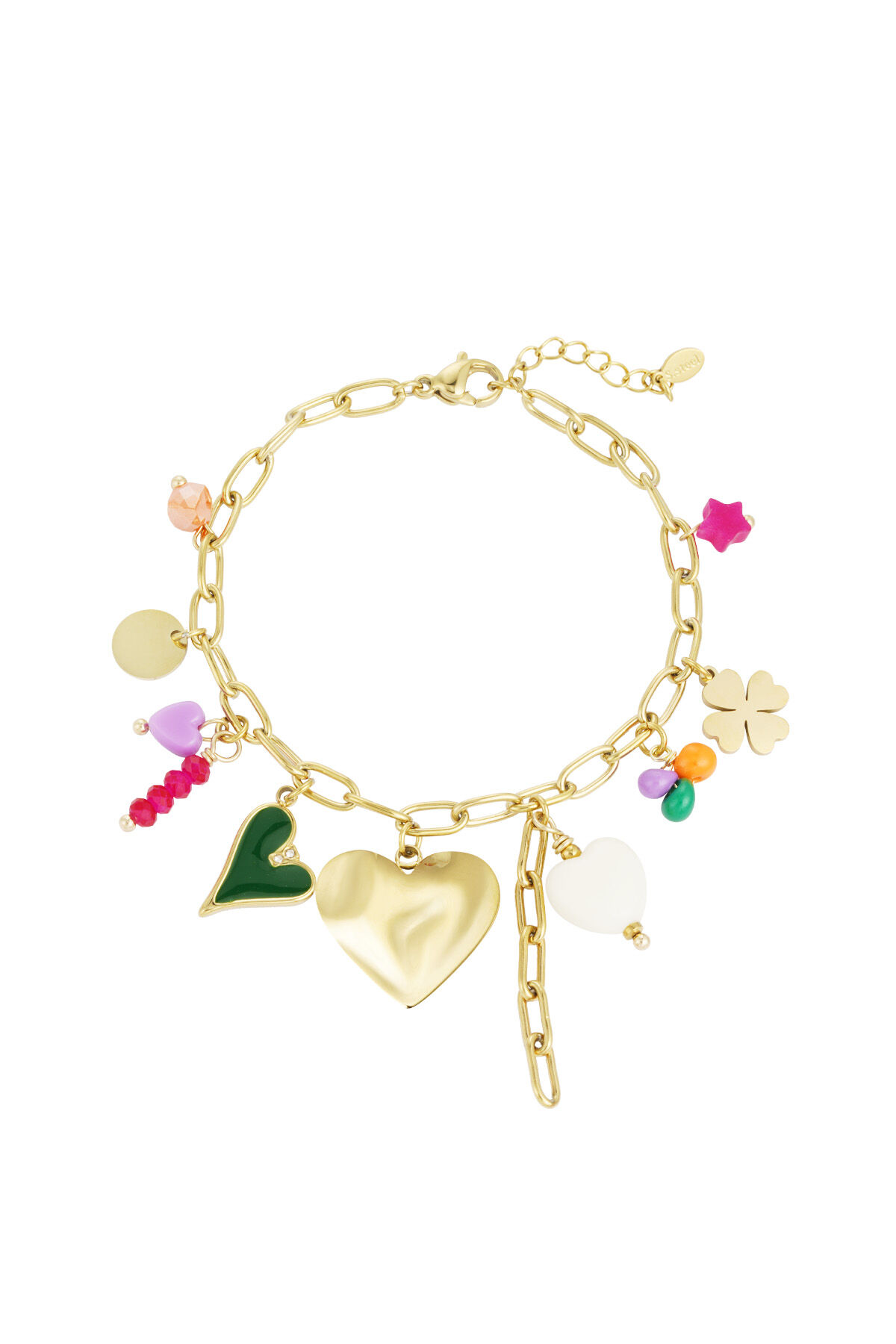braccialetto con ciondolo fallin' in love 