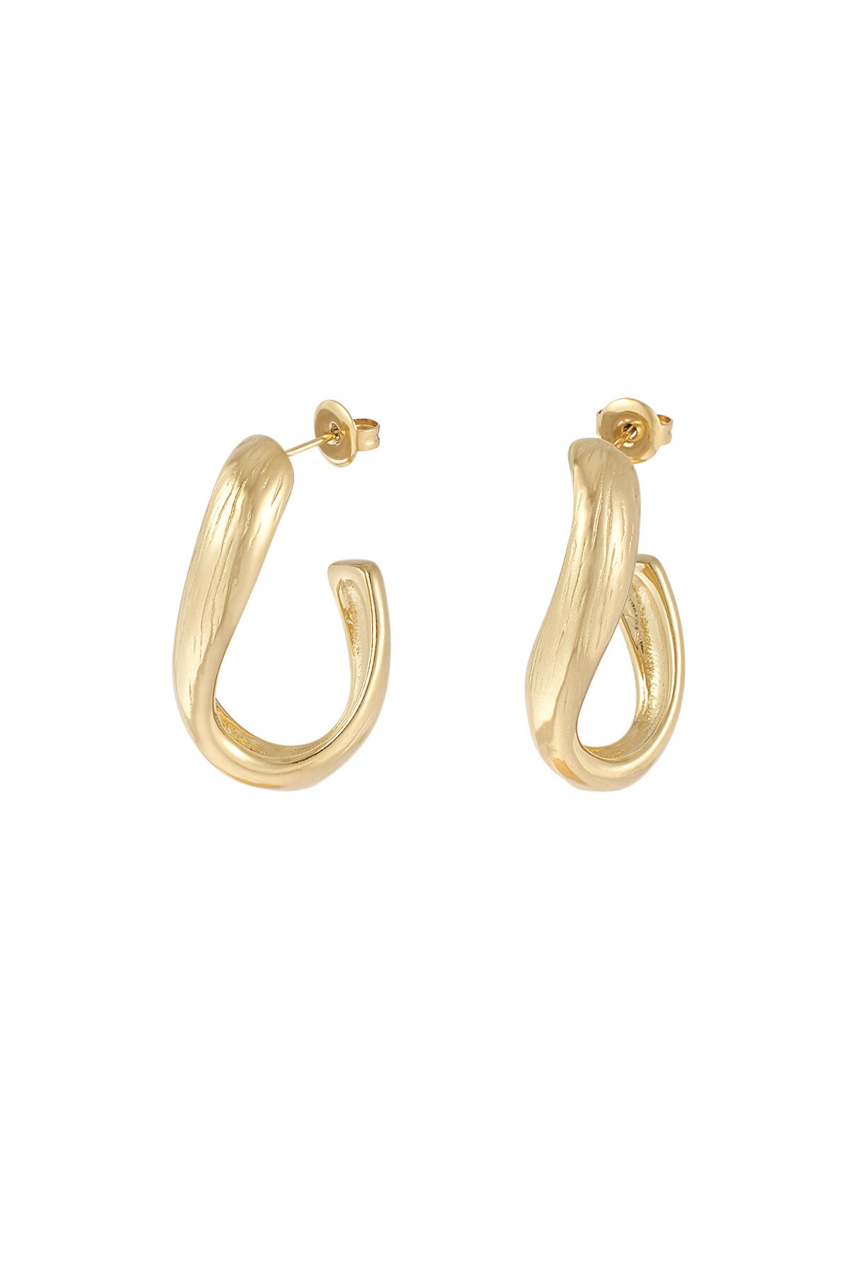 pendientes twisted elegance 