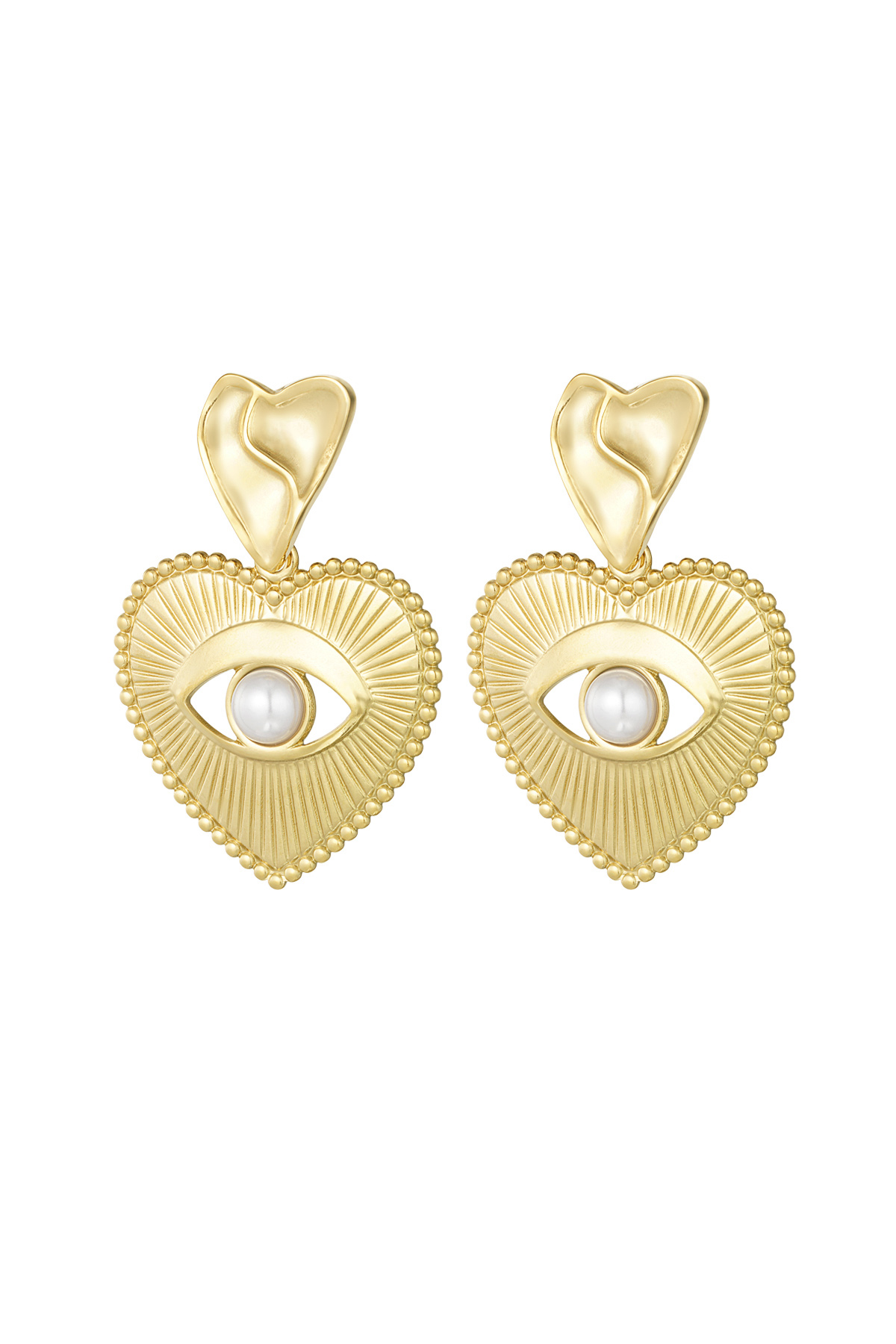 adoring eye oorbellen 
