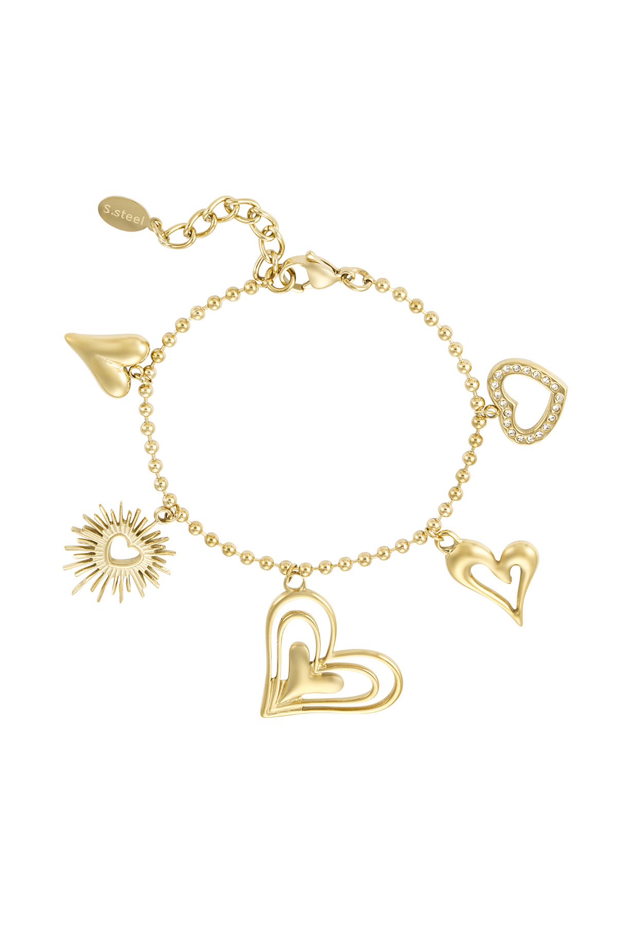 bracciale cuori amorevoli 