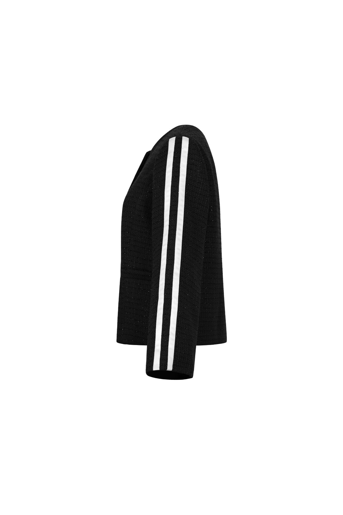 Woven Polyester Fiber Women's Jacket Elegant Plaid Fall/Winter h5 Picture13