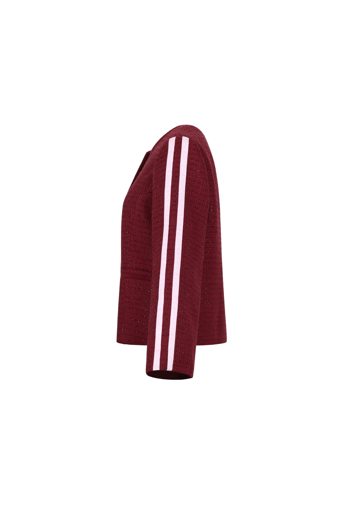 Woven Polyester Fiber Women's Jacket Elegant Plaid Fall/Winter h5 Picture12