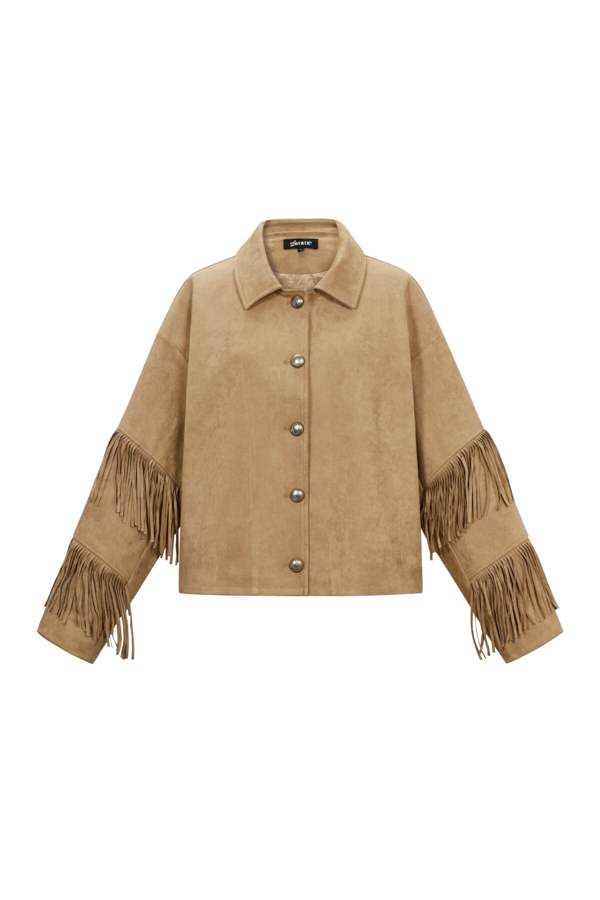 Woven Polyester Fiber Women's Blouse Casual Solid Color Fall/Winter Fringe Detail h5Picture12