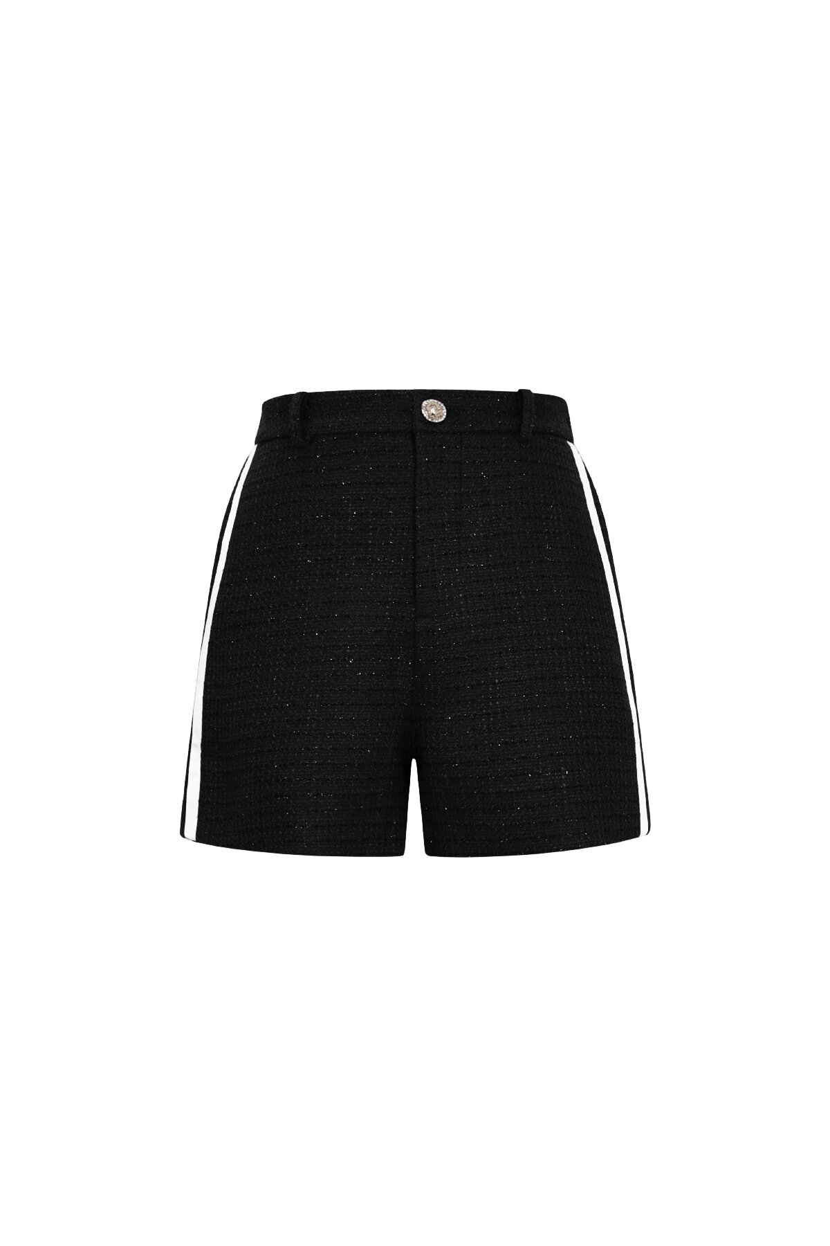 Woven Polyester Fiber Women's Shorts Elegant Plaid Fall/Winter h5 Picture14