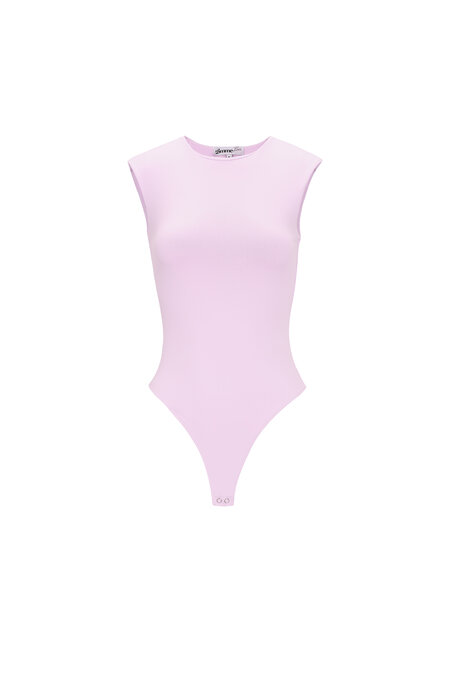 Knitted Nylon Shapewear Bodysuit Basic Solid Color Spring/Summer 2