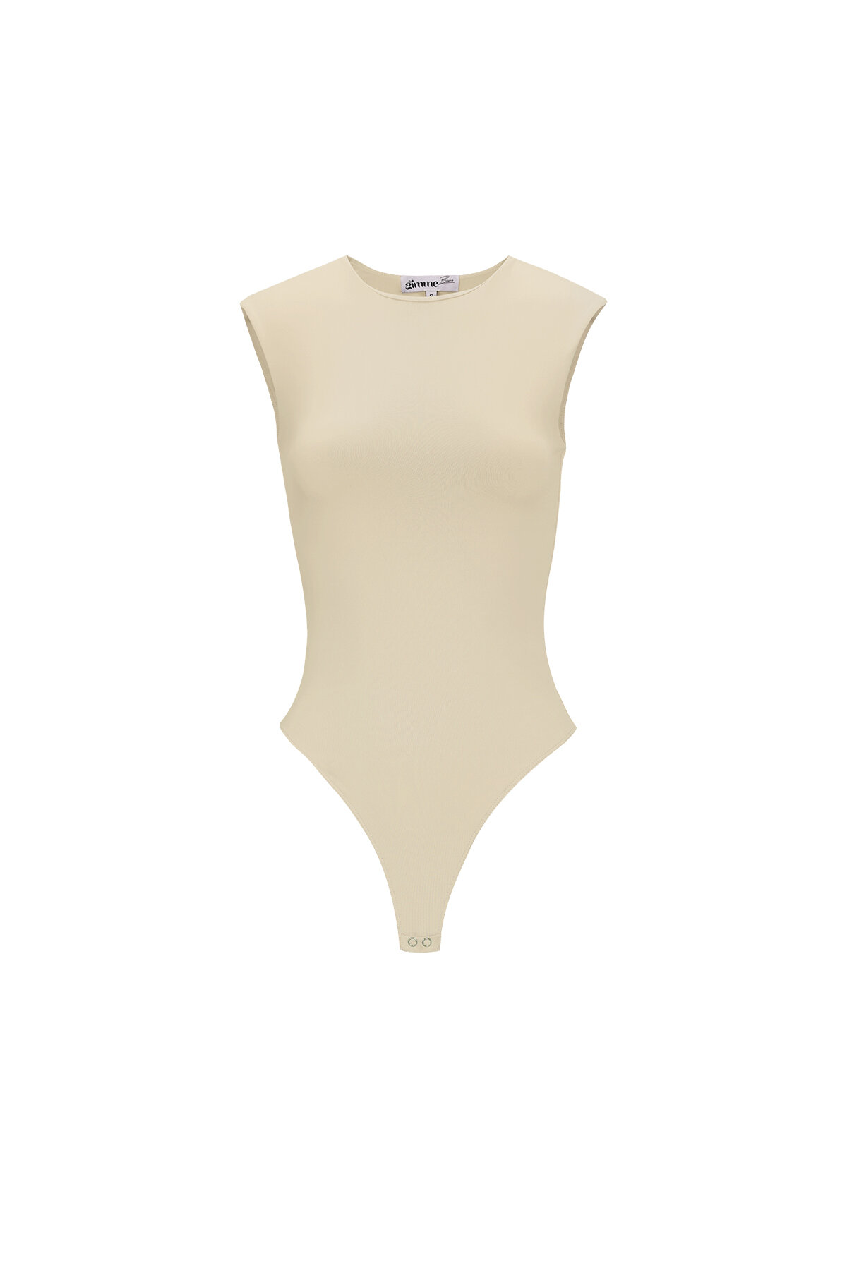 Knitted Nylon Shapewear Bodysuit Basic Solid Color Spring/Summer