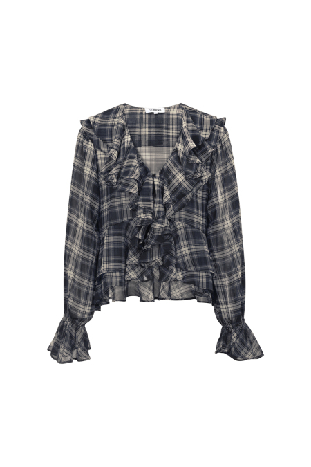 The checker blouse 2