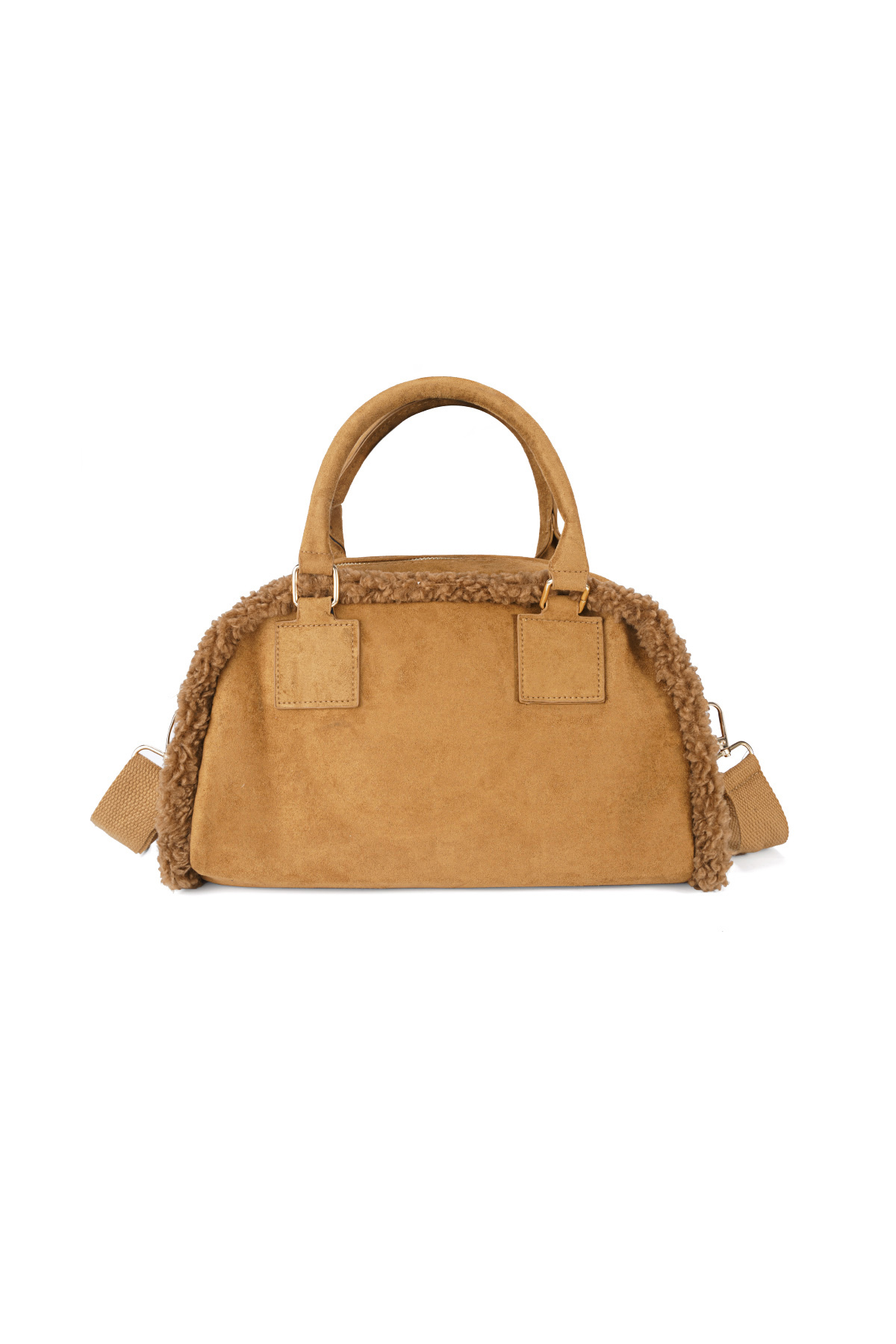 Shoulder bag with teddy details 2