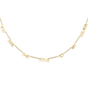 Necklace You are The Pina To My Colada h5