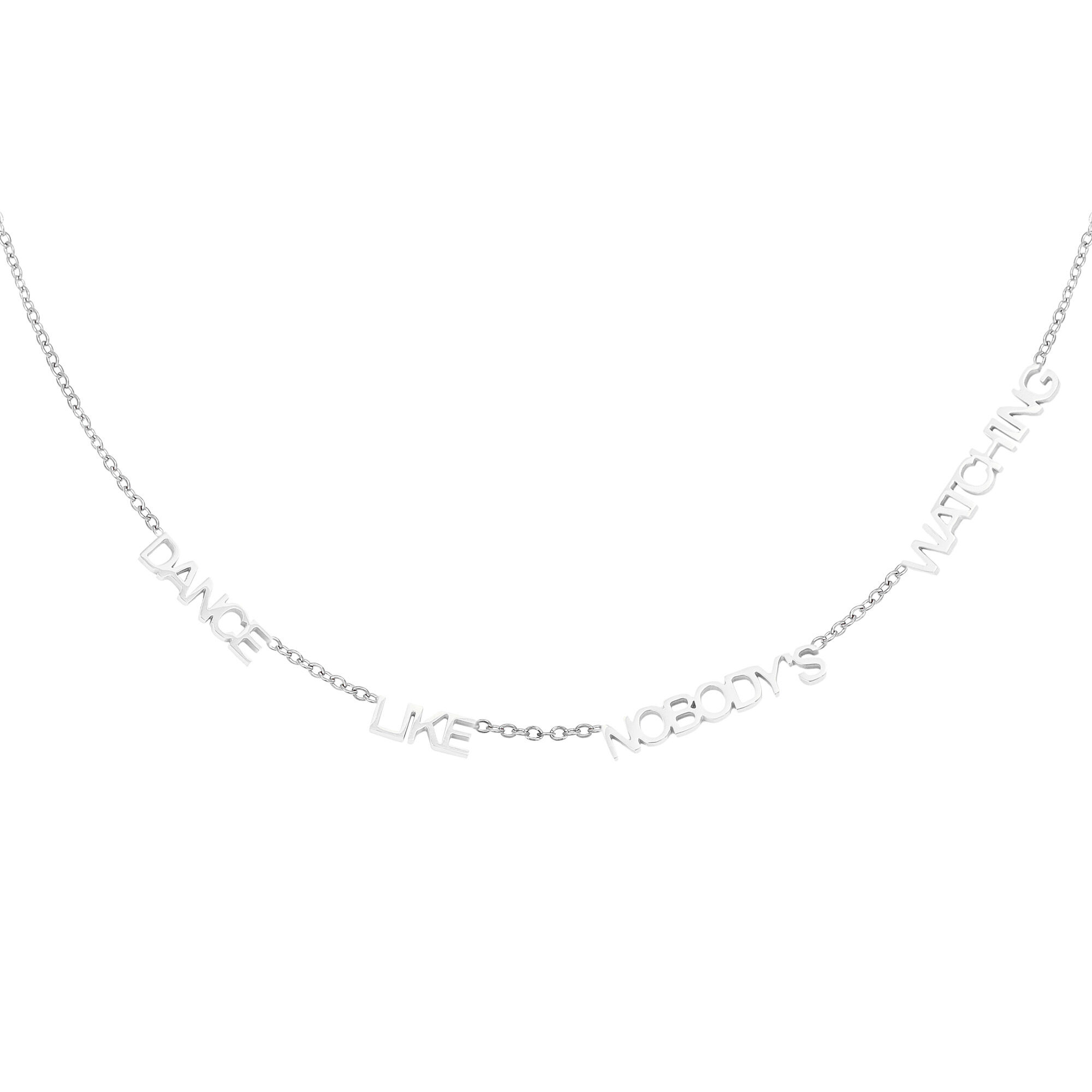 Necklace Dance Like Nobody's Watching h5