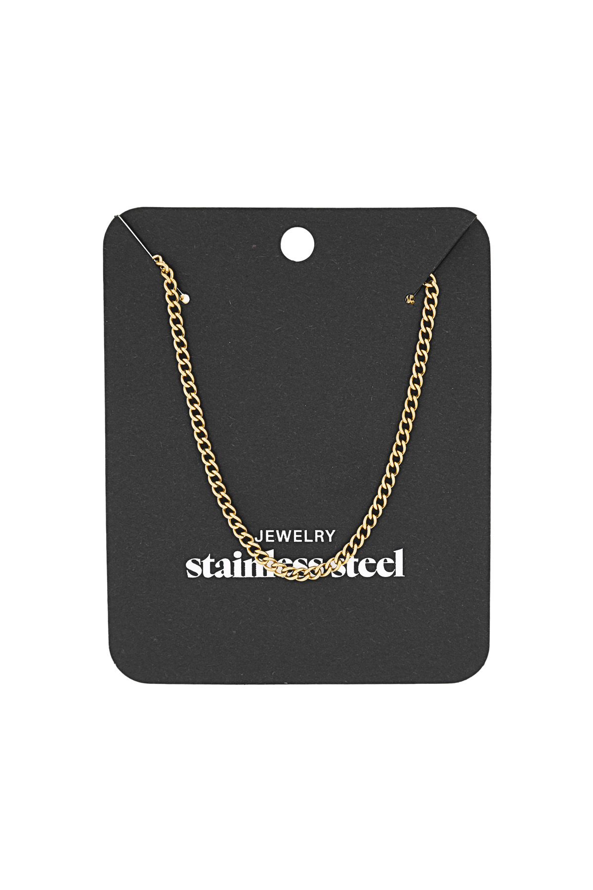 Necklace Chain Sanya Gold Color Stainless Steel h5 Picture5