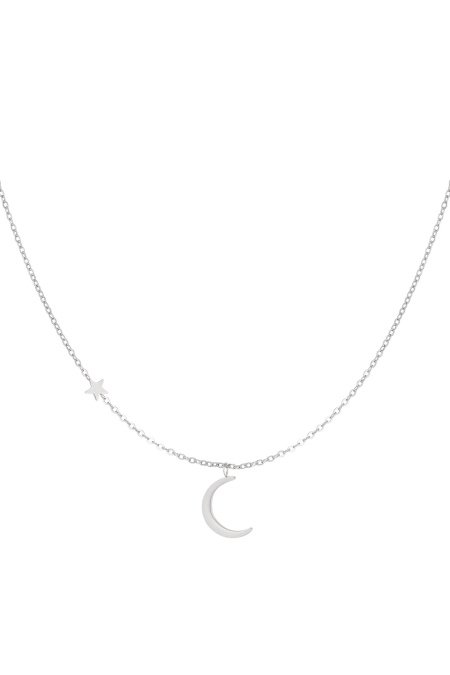 Halskette Mond mit Stern 