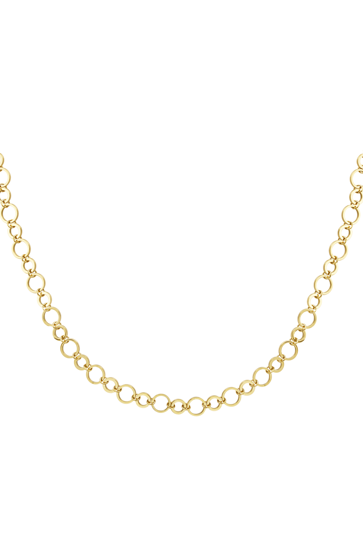 Groothandel RVS Ketting voor Vrouwen Sleutelbeenlengte 30-40 cm Eenvoudige Serie