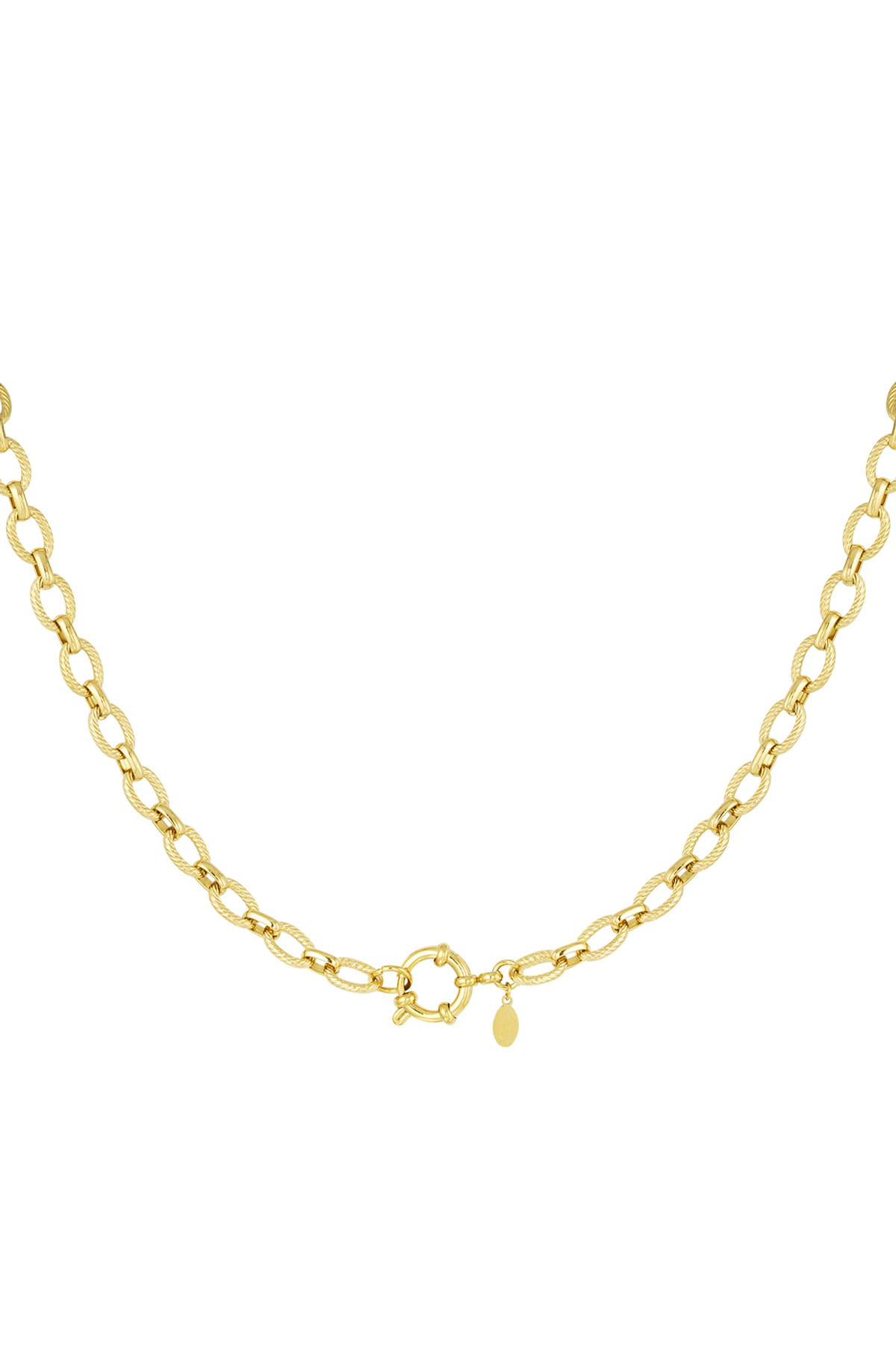 Groothandel RVS Ketting voor Vrouwen Kort 40-45 cm Eenvoudige Serie, foto 5 van 5