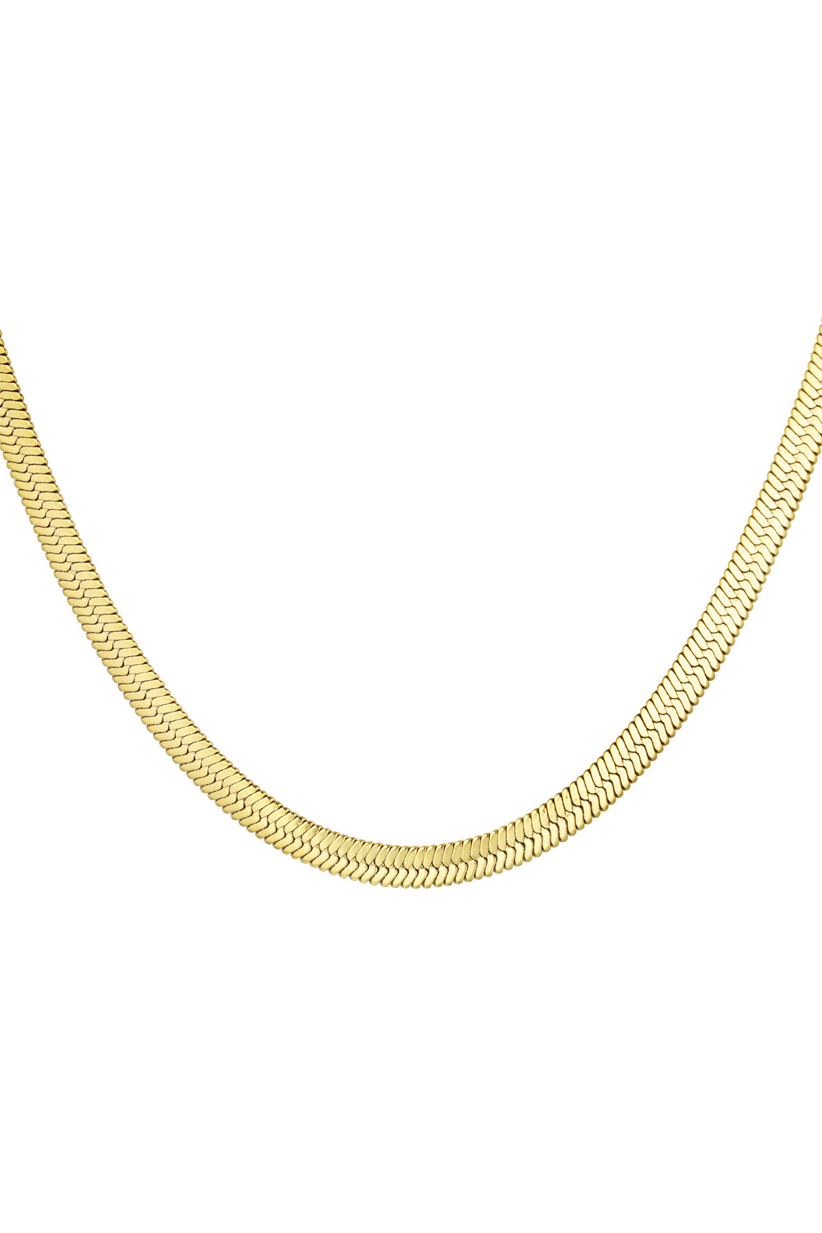 collar plano trenzado 