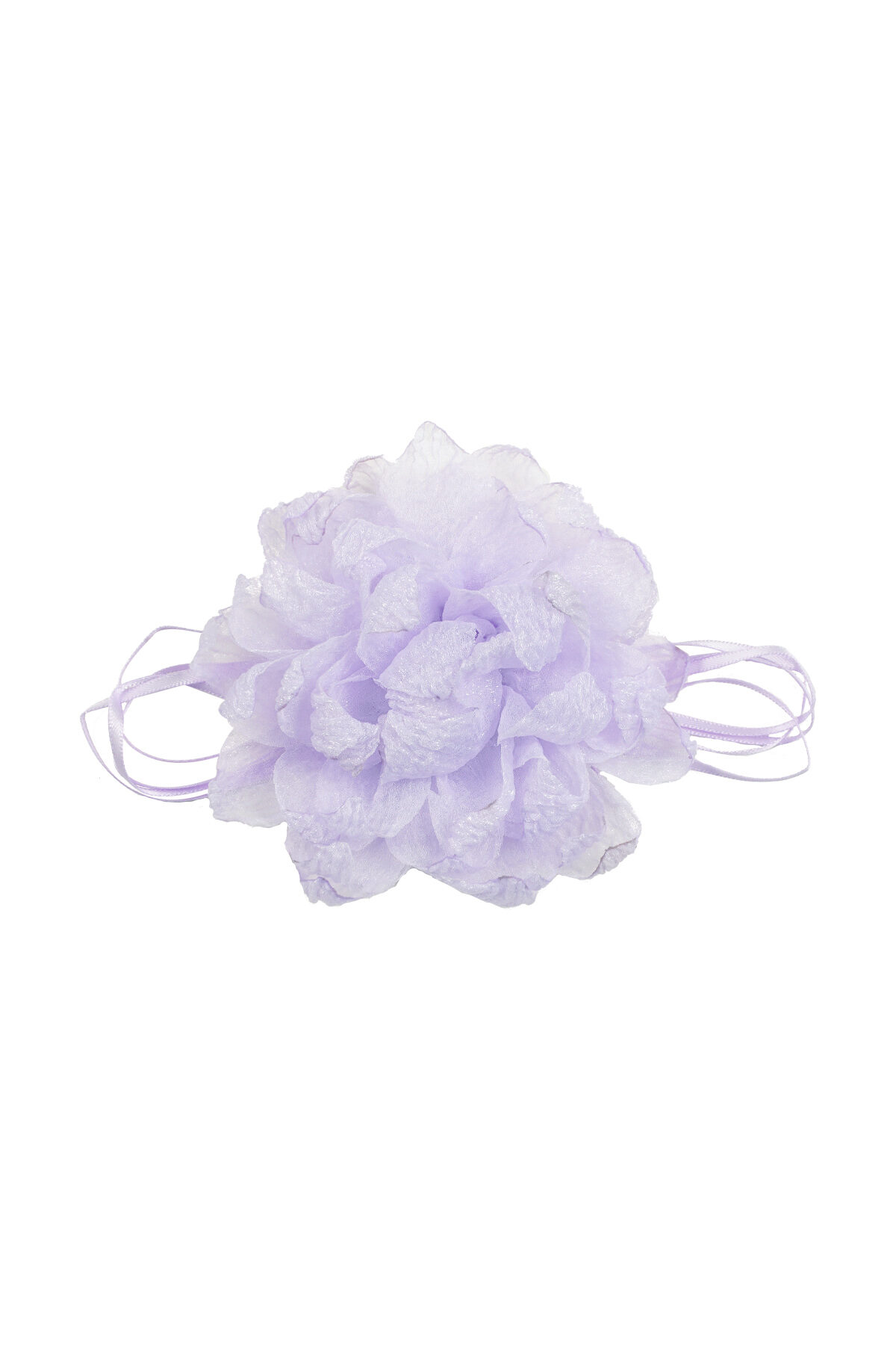 Halskettenband mit Blume - Flieder h5 