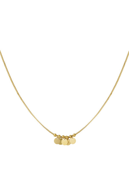 necklace hanging coins