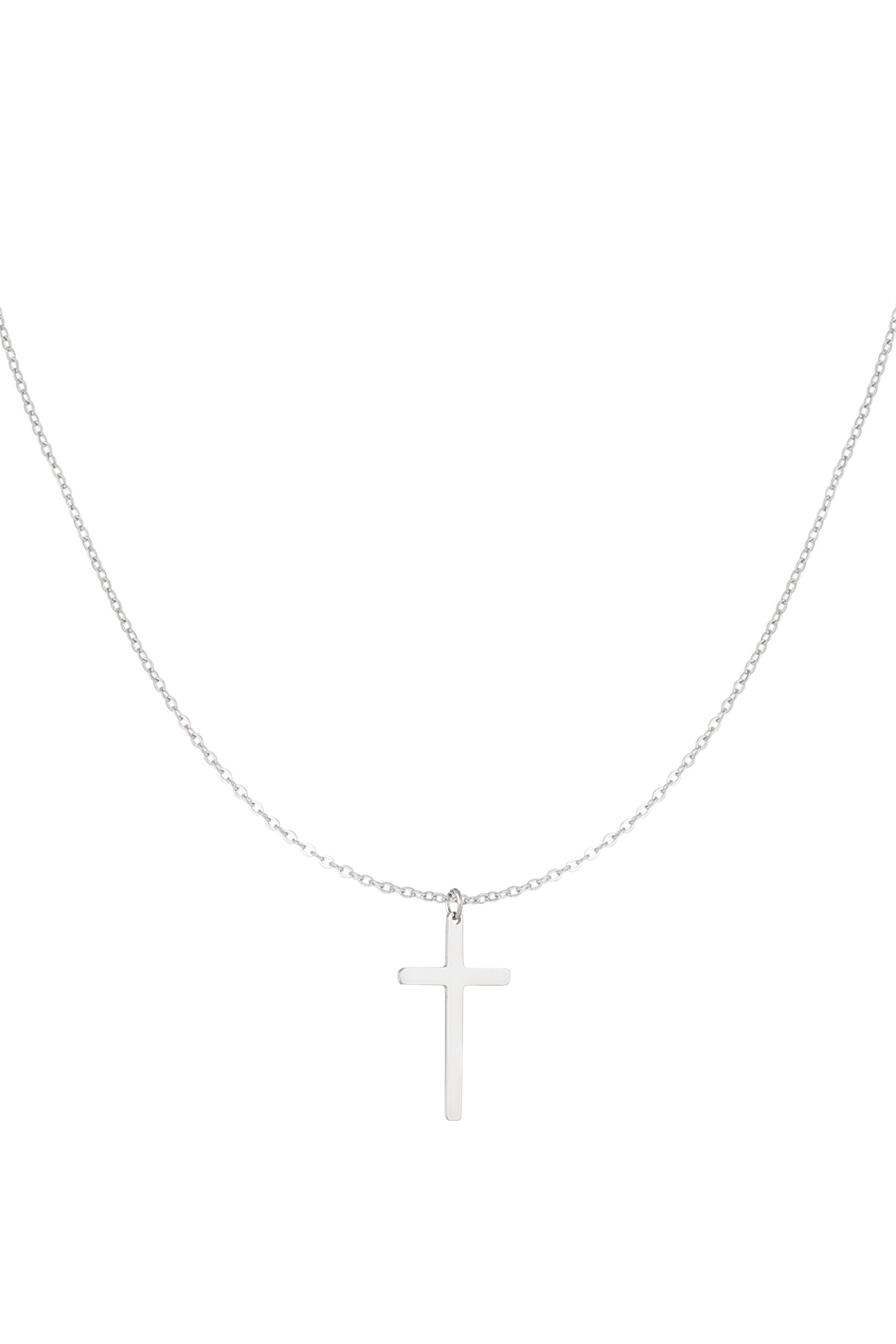 Groothandel Kruis Hanger Ketting - Roestvrijstalen Hanger voor Dagelijks Gebruik - Set van 1
