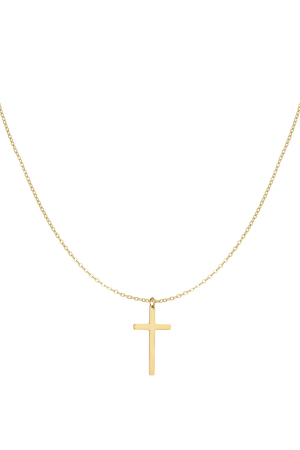 Halskette Mit Kreuzanhänger – Silber h5