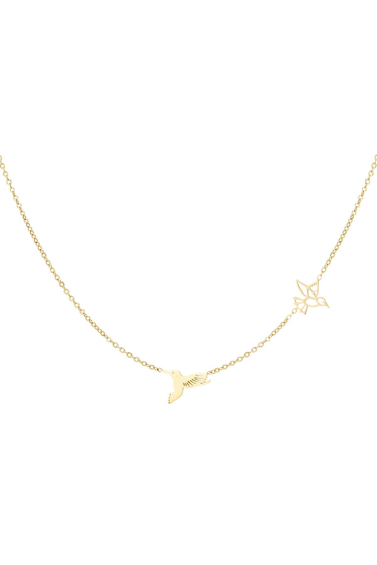 collar 2 pájaros 