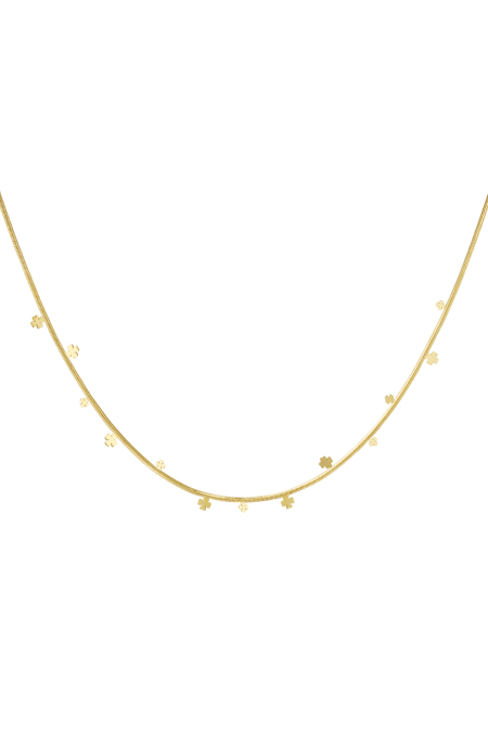 clover party necklace