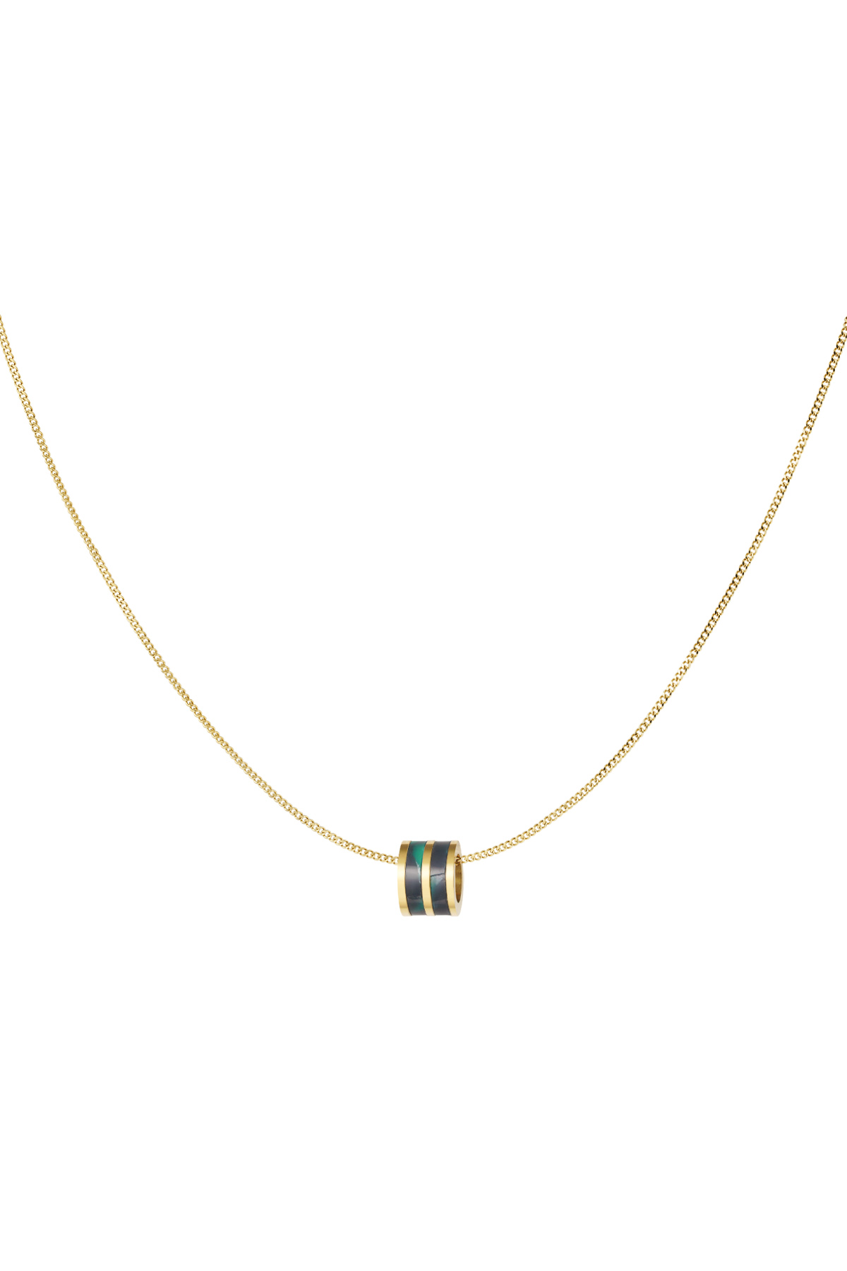 Groothandel Goudkleurig Rond Hangerketting RVS Set van 1, foto 6 van 6