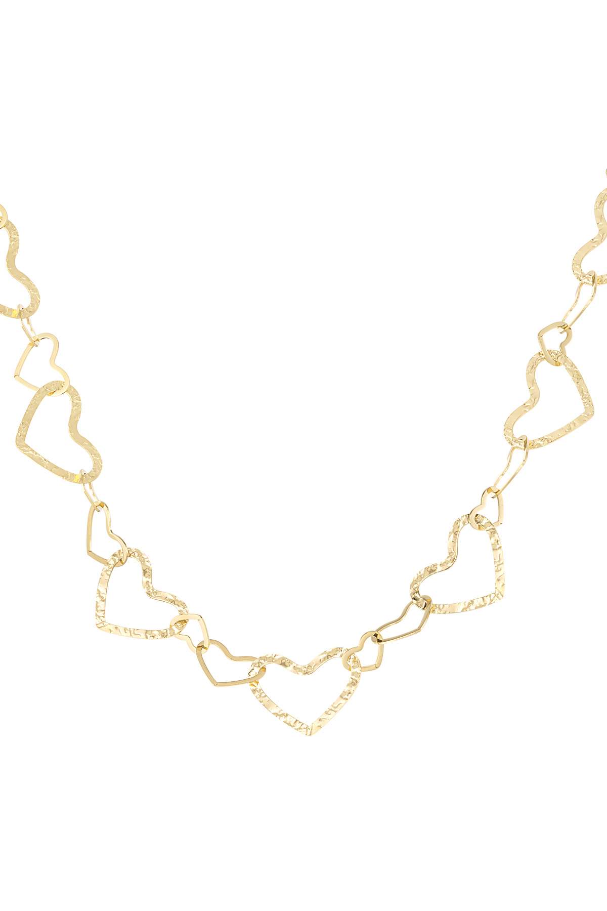 collana con cuori collegati h5 Immagine5