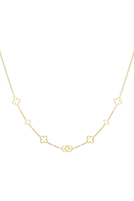 Classic Four-Leaf Clover Charm Necklace