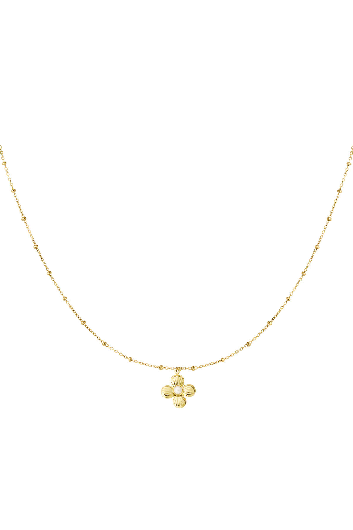 collar de flores con perla h5
