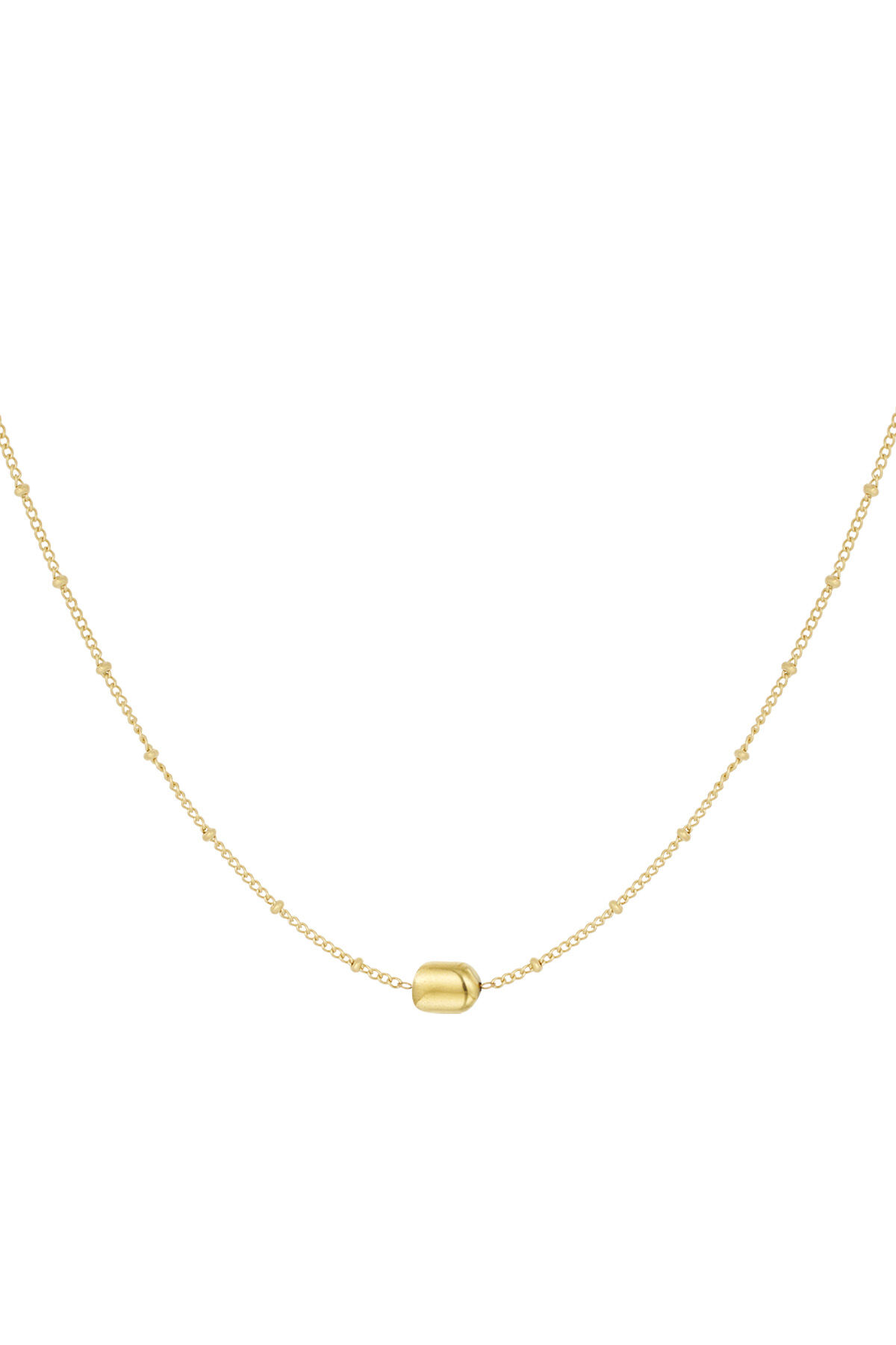 collana semplice con palline 