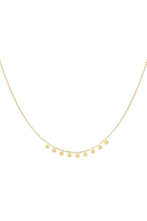 Collar Sencillo Con Colgantes Redondos h5 