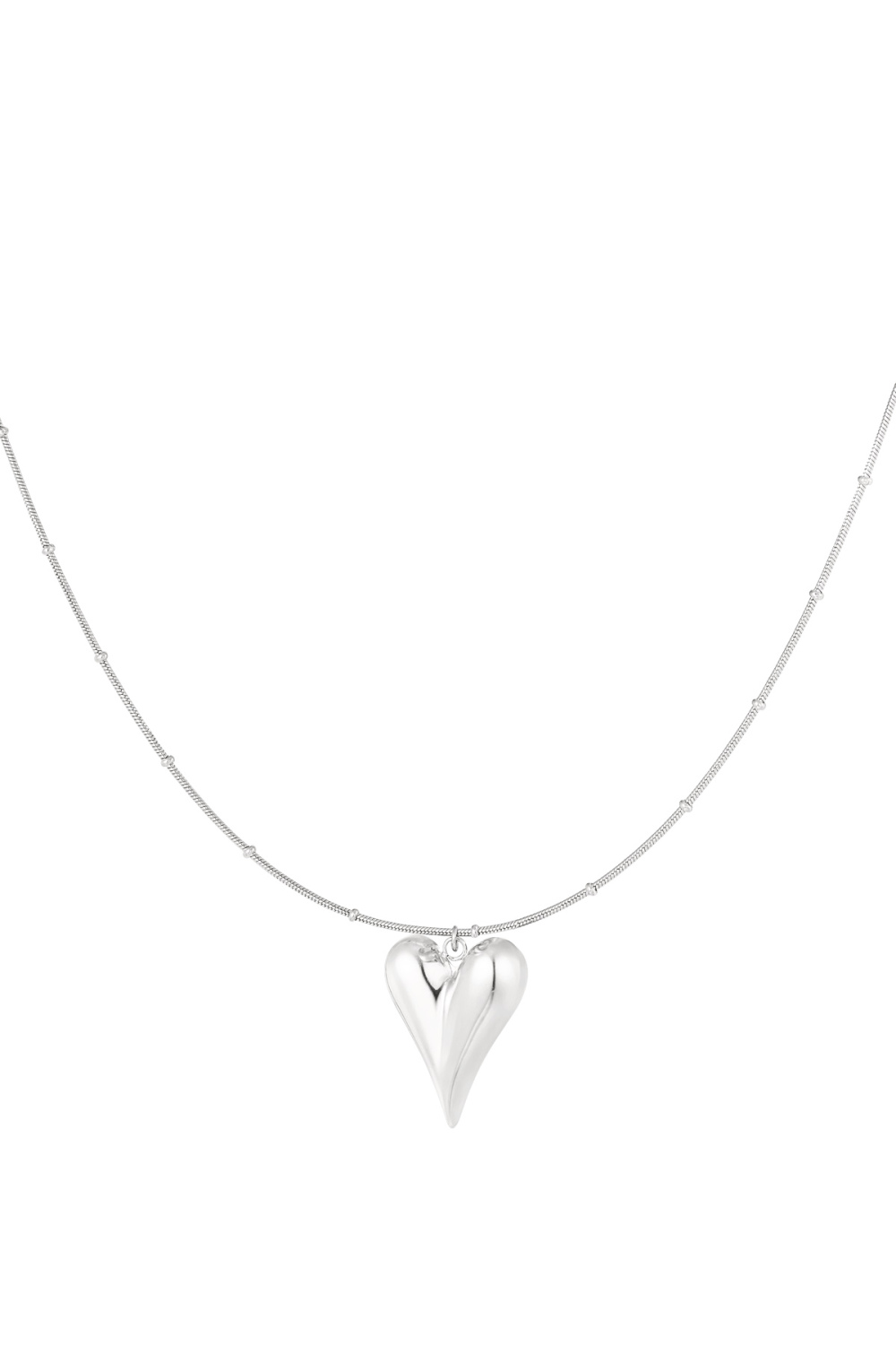 Ball Chain With Iconic Heart Large 