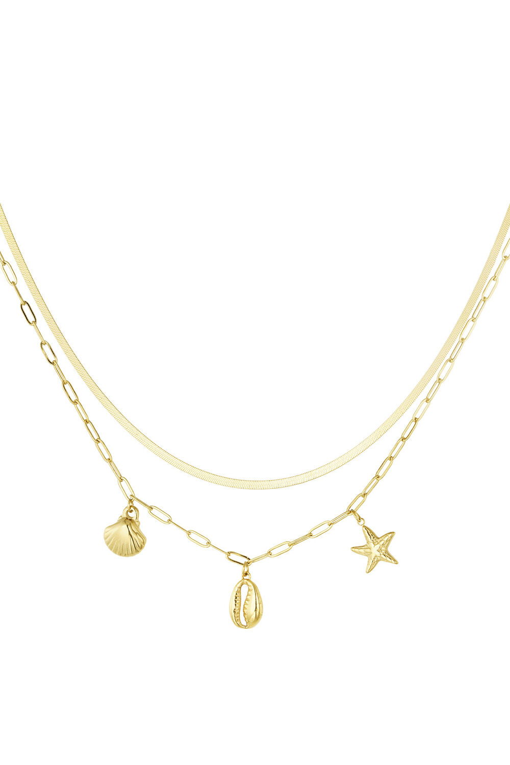 sea side charm necklace