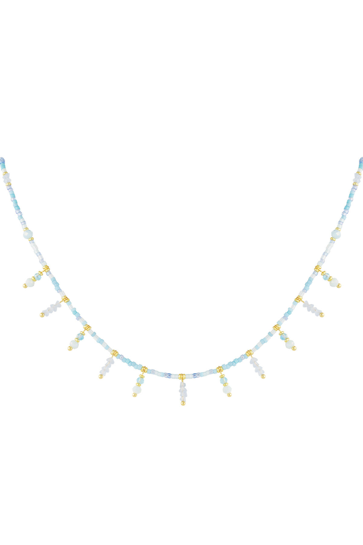 Collana scintillio estivo - Colore oro blu