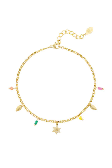 anklet feather star