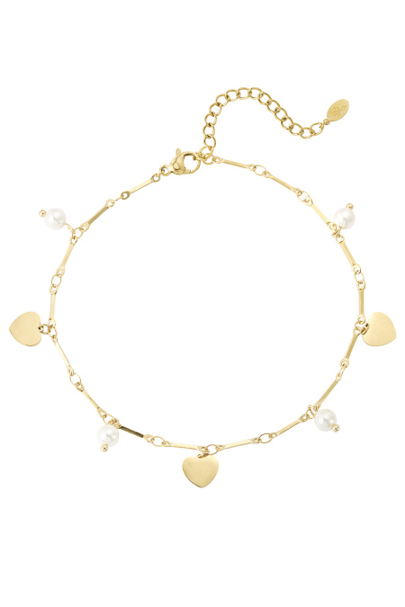 Fußkette Perlenliebe 