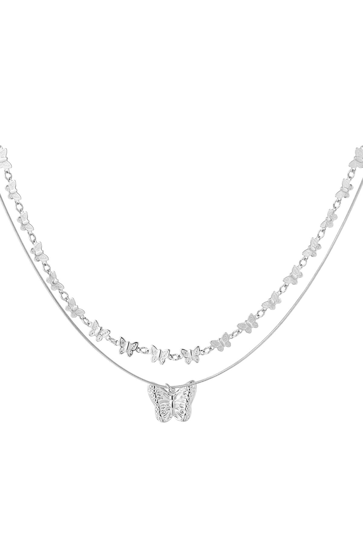 collana con farfalle (Pack with plastic bag) h5