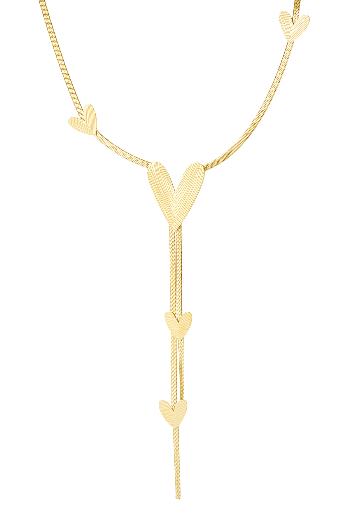 long necklace with hearts all over 2