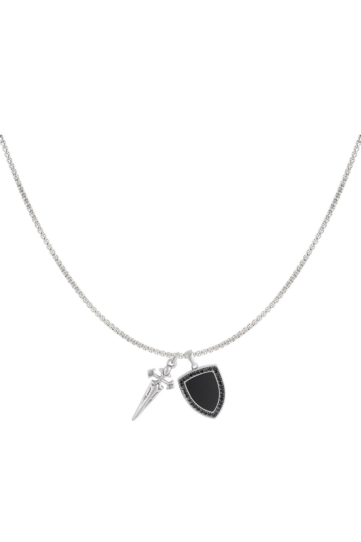 collana da uomo cavaliere 2