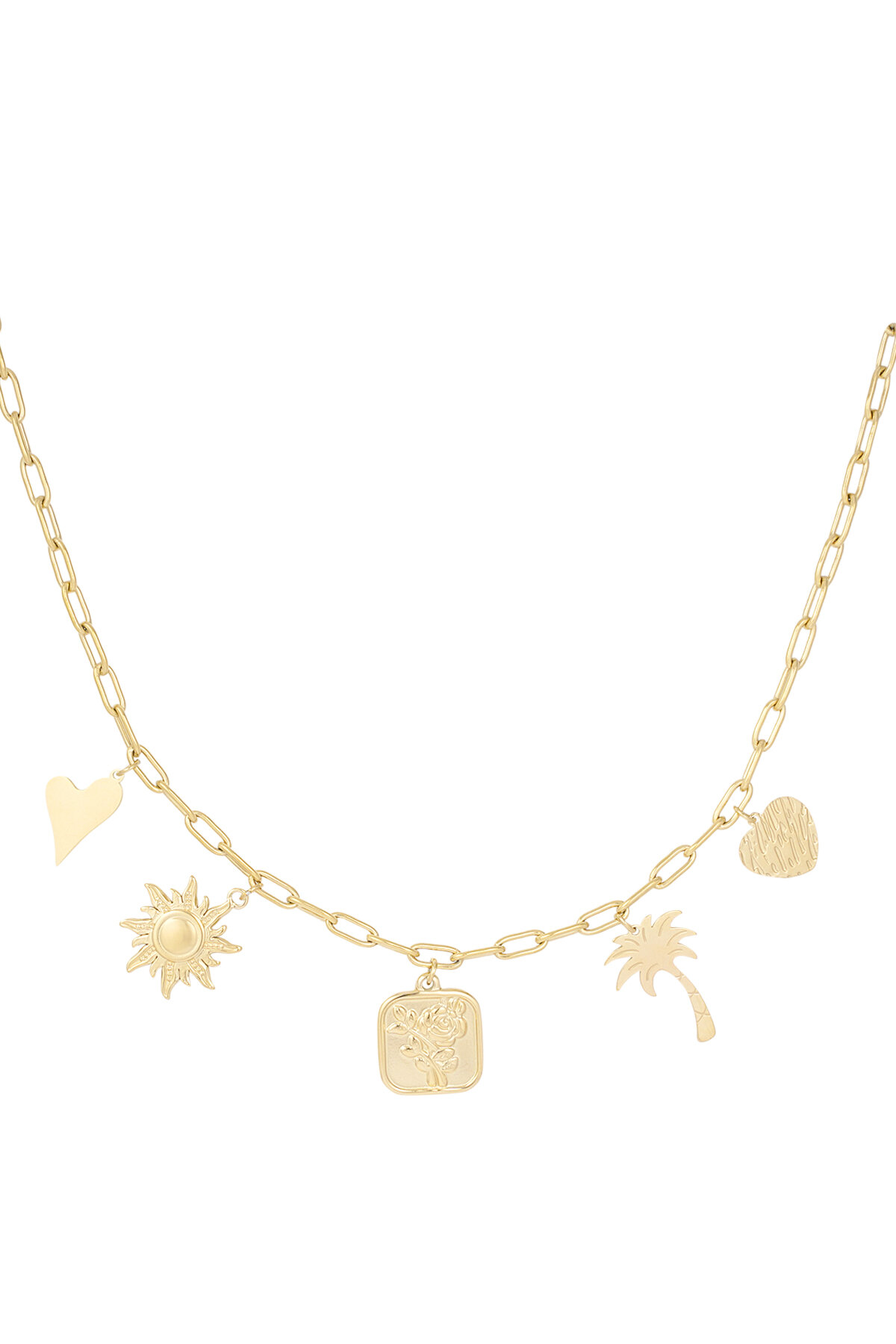 collana con ciondolo possesso di palma h5 