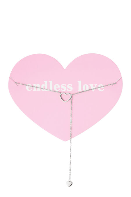 Necklace cherised treasure - Silver Color color