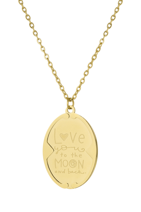 Love You To The Moon And Back Necklace 2