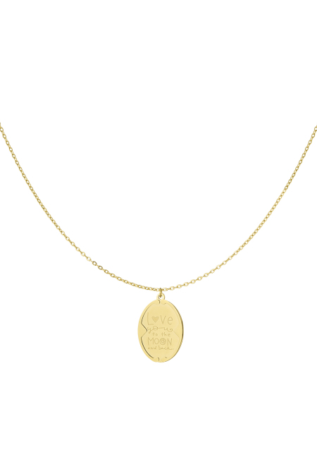 Love You To The Moon And Back Necklace