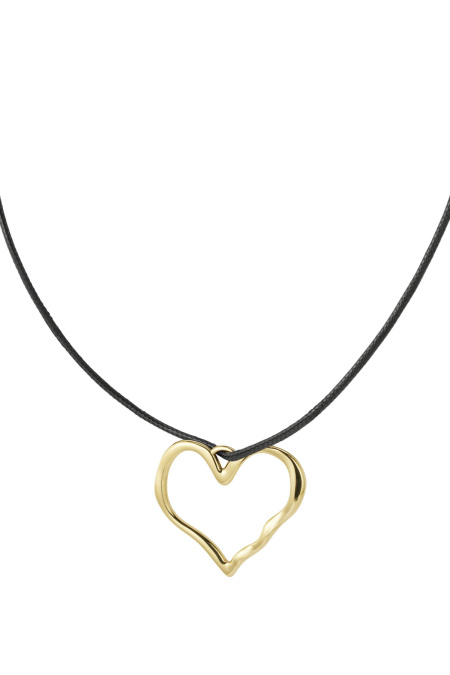 Rope Chain Large Heart