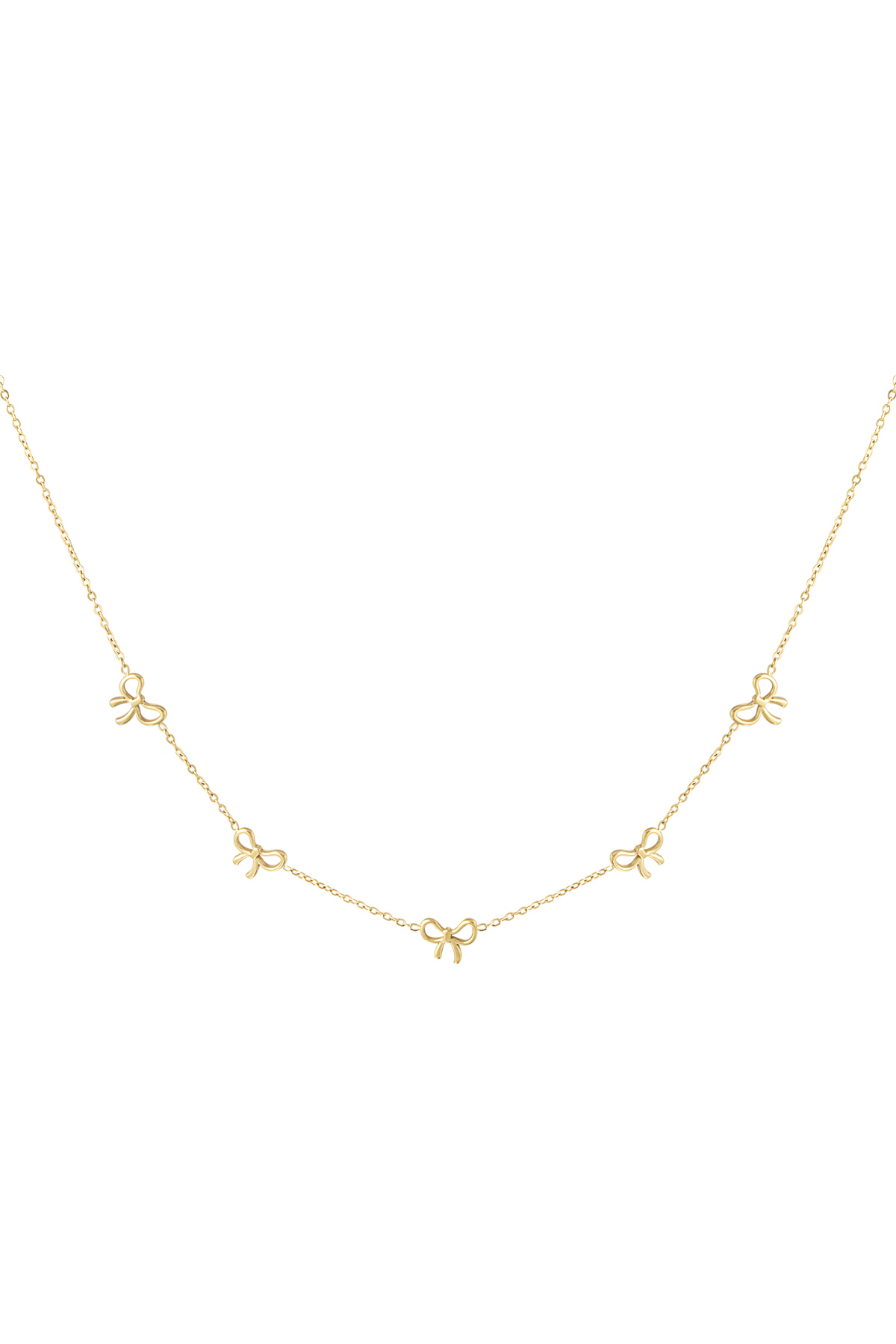 charming bows necklace 2