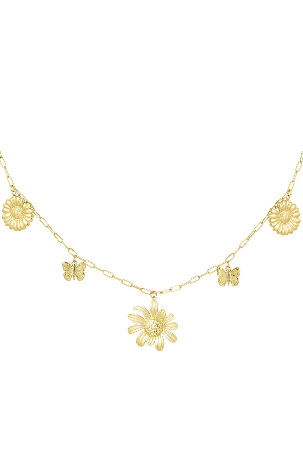 collier à breloques flowerlicious