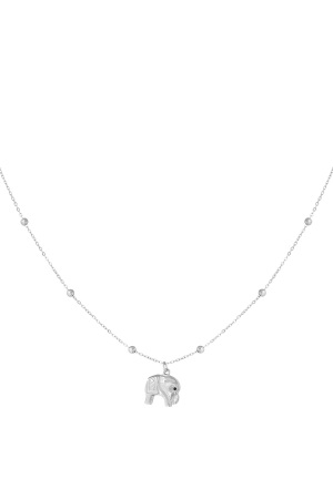 Collana Con Ciondolo Elefante h5