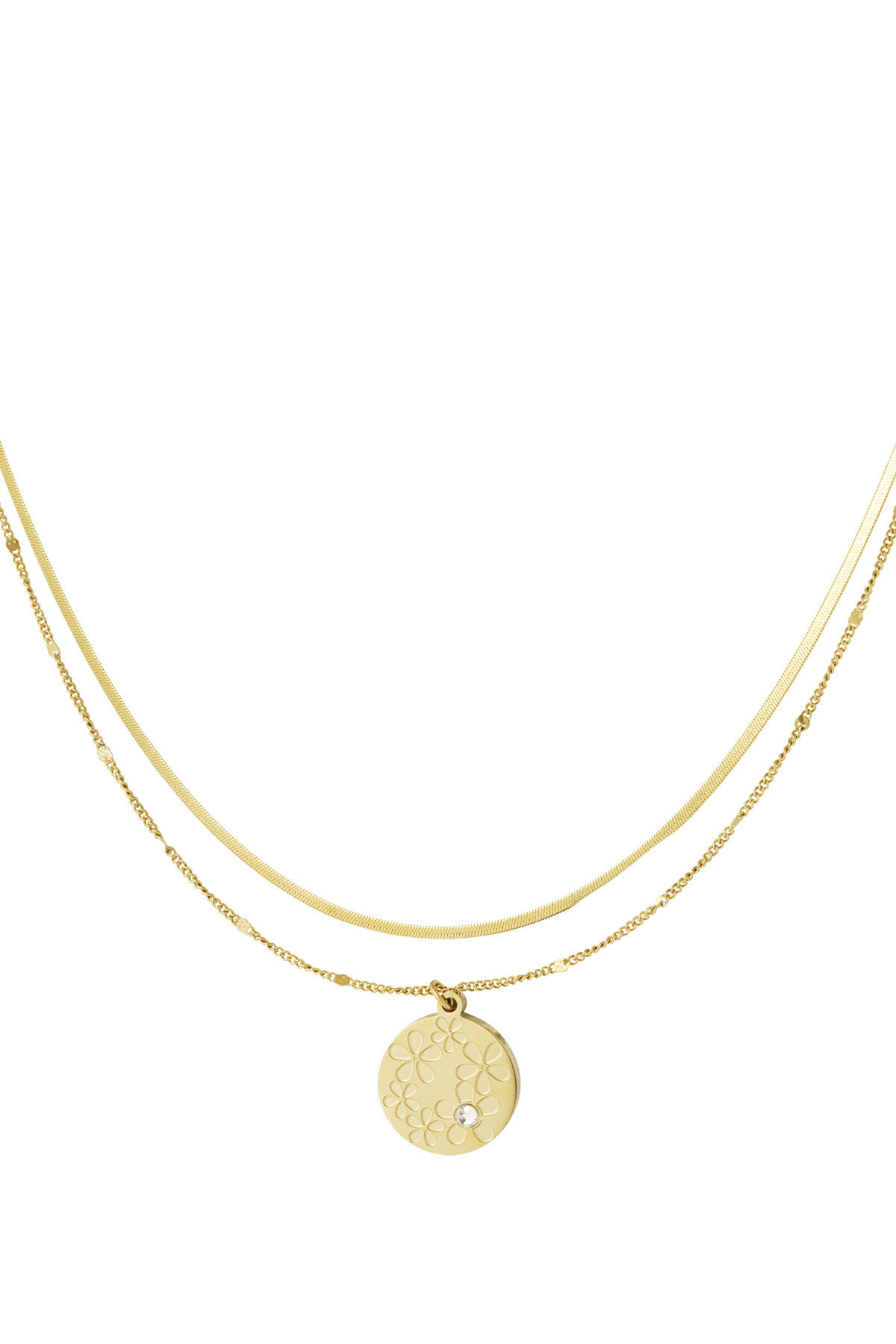 collar de jardín floral 