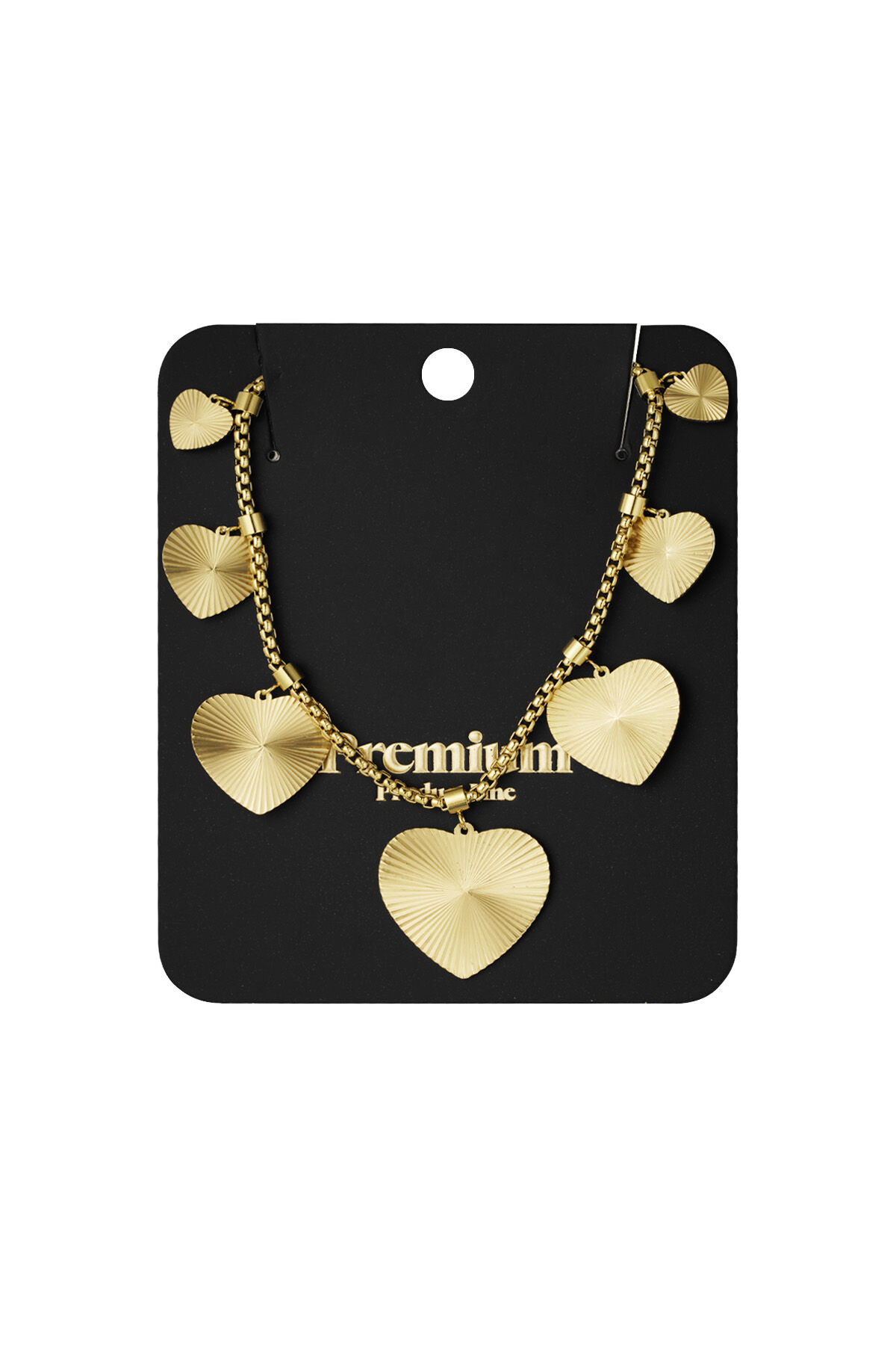 collier coeurs texturés h5 Image3